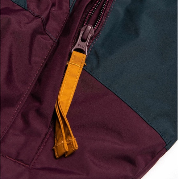 Vintage Retro Rare Columbia Sideline Black Cherry Parka Jacket - Picture 12 of 14